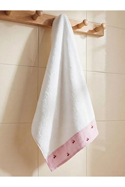 LC Waikiki Πετσέτα προσώπου με κέντημα κεράσια 50x80 εκ. (S6)