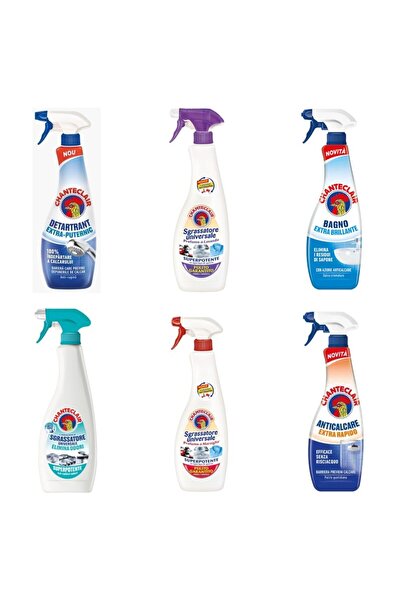 Chanteclair Set 6 Chanteclair: 1x Detartrant Puternic, 1x Degresant Lavanda, ...