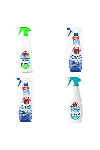 Chanteclair Set 4 Chanteclair: 1x Lemon Degreaser, 2x Strong Descaler, 1x Ant...