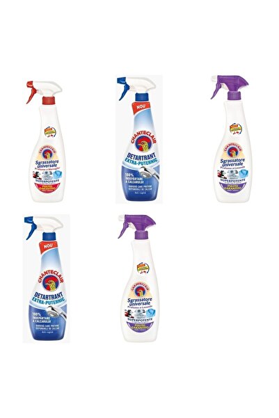 Chanteclair Set 5 Chanteclair: 1x Marseille Degreaser, 2x Strong Descaler, 1x...