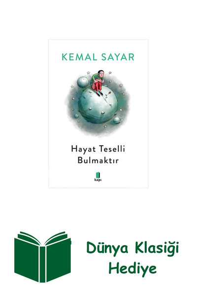 Kapı Yayınları Life Is the Finding of Peace (Black - White) + World Classic Gift