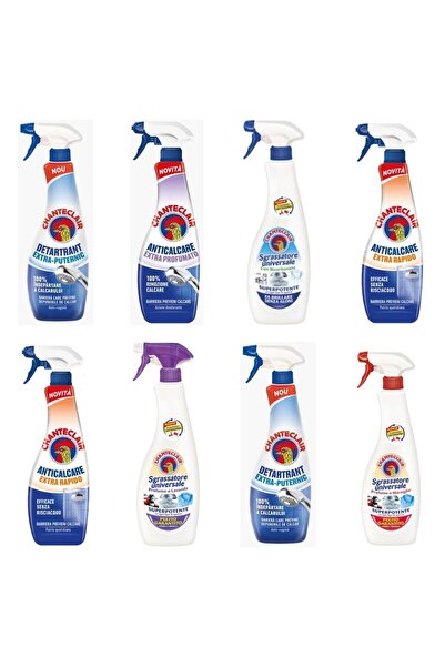 Chanteclair Set 8 Chanteclair: 2x Detartrant Puternic, 1x Degresant Parfumat,...