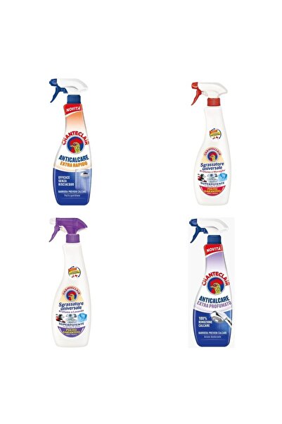 Chanteclair Set 4 Chanteclair: 1x Rapid Anti-limescale, 1x Marseille Degrease...