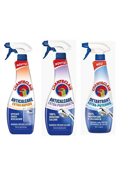 Chanteclair Set 3 Chanteclair: 1x Rapid Anti-limescale, 1x Scented Degreaser,...