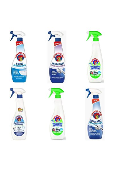 Chanteclair Set 6 Chanteclair: 1x Anti-limescale Shine, 1x Scented Degreaser,...