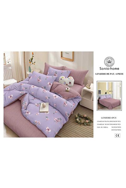 Bumbacel 100% COTTON 6-piece Cotton Duvet Cover Set