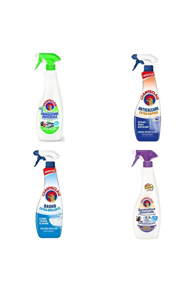 Chanteclair Set 4 Chanteclair: 1x Degresant Lamaie, 1x Anticalcar Rapid, 1x A...