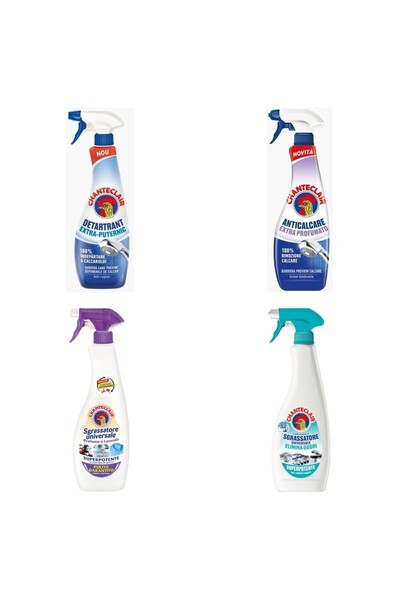 Chanteclair Set 4 Chanteclair: 1x Strong Descaler, 1x Scented Degreaser, 1x W...