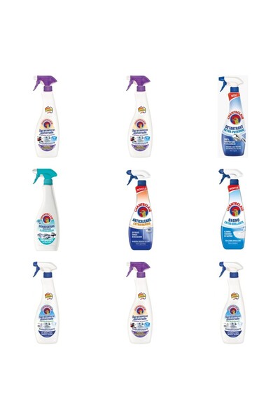Chanteclair Set 9 Chanteclair: 3x White Musk Degreaser, 1x Strong Descaler, 1...
