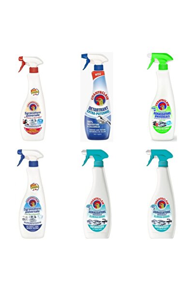 Chanteclair Set 6 Chanteclair: 1x Marseille Degreaser, 1x Strong Descaler, 1x...