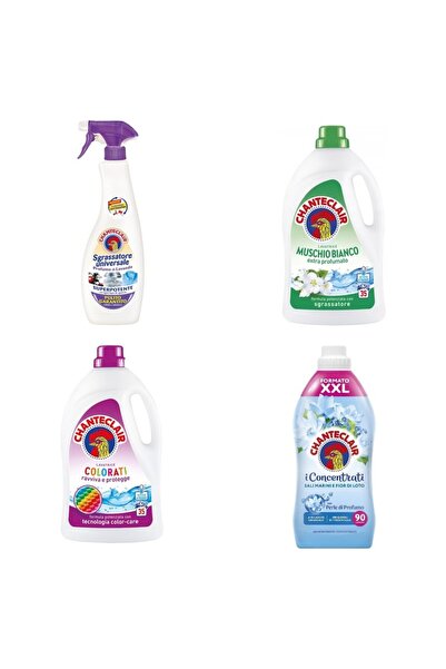Chanteclair Set 4 Chanteclair: 1x Degresant Mosc Alb, 1x Detergent Mosc Alb, ...