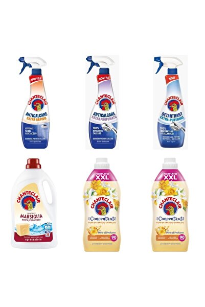 Chanteclair Set 6 Chanteclair: 1x Anticalcar Rapid, 1x Degresant Parfumat, 1x...