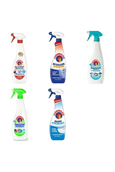 Chanteclair Set 5 Chanteclair: 1x Degresant Marsilia, 1x Anticalcar Rapid, 1x...