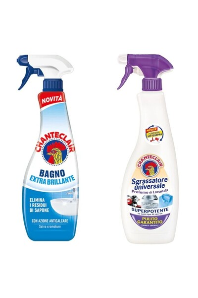 Chanteclair Set 2 Chanteclair: 1x Anti-limescale Shine, 1x Lavender Degreaser