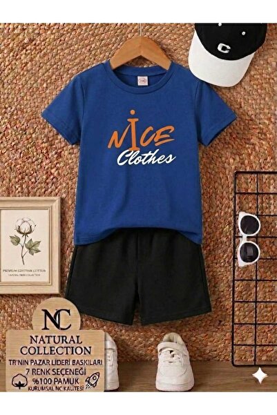 Nice Clothes ΚΑΛΟΚΑΙΡΙΝΟ ΠΑΙΔΙΚΟ ΣΕΤ ΜΠΛΟΥΖΑΚΙ-ΣΟΡΤΣ UNISEX (ΠΟΡΤΟΚΑΛΙ ΛΕΥΚΟ)