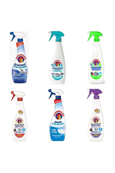 Chanteclair Set 6 Chanteclair: 1x Detartrant Puternic, 1x Degresant Anti-Miro...