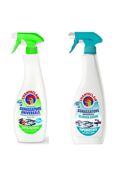 Chanteclair Set 2 Chanteclair: 1x Lemon Degreaser, 1x Anti-Odor Degreaser