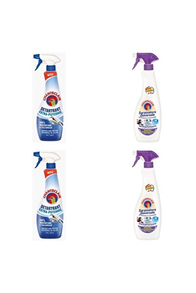 Chanteclair Set 4 Chanteclair: 2x Detartrant Puternic, 1x Degresant Lavanda, ...
