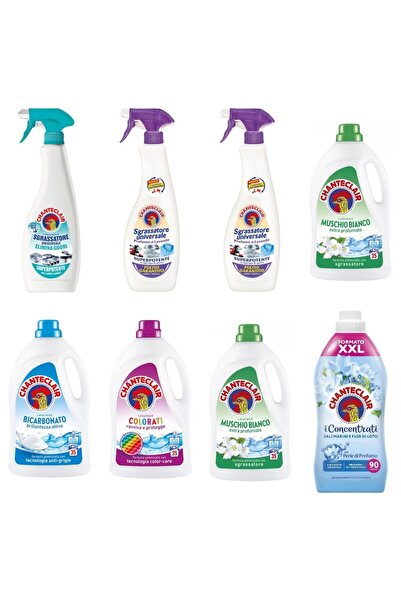 Chanteclair Set 8 Chanteclair: 1x Anti-Odor Degreaser, 1x White Musk Degrease...