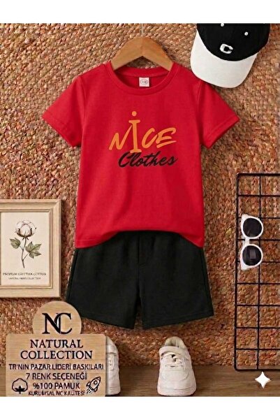 Nice Clothes ΚΑΛΟΚΑΙΡΙΝΟ ΠΑΙΔΙΚΟ ΣΕΤ ΜΠΛΟΥΖΑΚΙ-ΣΟΡΤΣ UNISEX (ΠΟΡΤΟΚΑΛΙ ΛΕΥΚΟ)