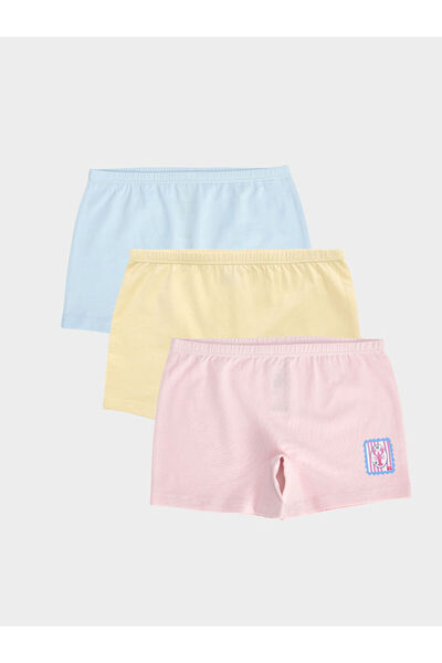 LC Waikiki Timeless Clothing & Timeless Choices Printed Girls' Boxer Shorts 3...