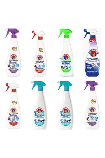 Chanteclair Set 8 Chanteclair: 2x Lavender Degreaser, 2x Marseille Degreaser,...