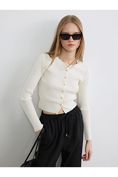 LC Waikiki Quality Pieces from Çelebi Store Zero Roba Collar Ribbed Women's K...
