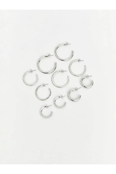 LC Waikiki Σετ γυναικεία σκουλαρίκια 5 τεμαχίων (S6)