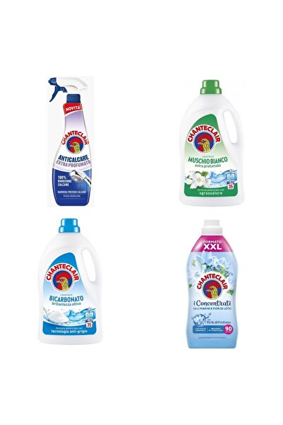Chanteclair Set 4 Chanteclair: 1x Degresant Parfumat, 1x Detergent Mosc Alb, ...