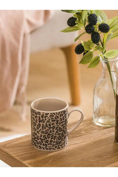 LC Waikiki Leopard Patterned Porcelain Mug 290 ml (S6)