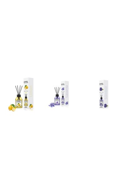 Eyfel Set 3 Eyfel: 1x Lamaie, 1x Lavanda, 1x Zambile