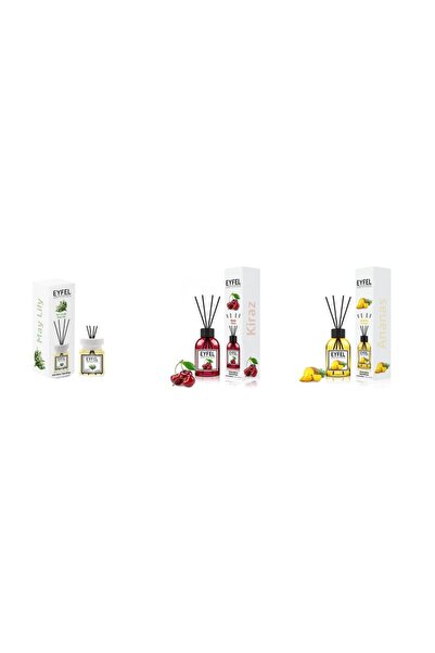 Eyfel Set 3 Eyfel: 1x Lacramioare, 1x Cirese, 1x Ananas