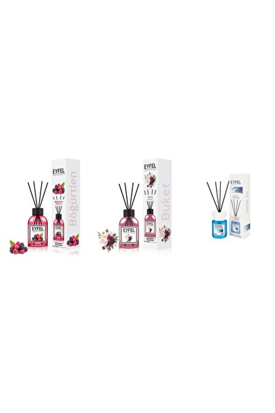 Eyfel Set 3 Eyfel: 1x Fructe de padure, 1x Bouquet, 1x Cool water