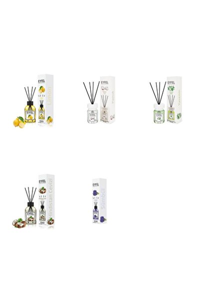 Eyfel Set 5 Eyfel: 1x Lamaie, 1x Bumbac, 1x Iasomie, 1x Nuca de cocos, 1x Zam...