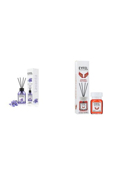 Eyfel Set 2 Eyfel: 1x Lavanda, 1x Red dragon