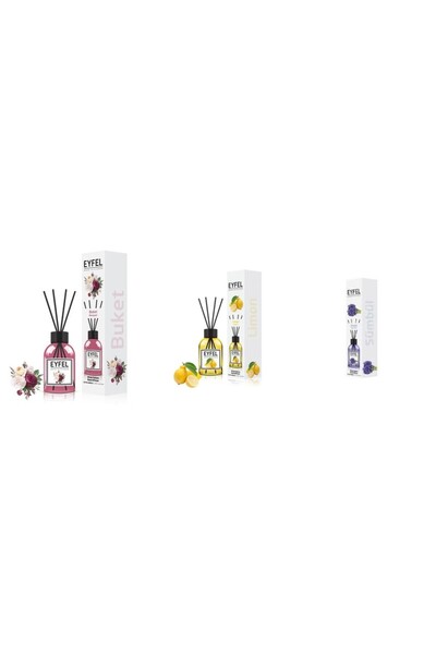 Eyfel Set 3 Eyfel: 1x Bouquet, 1x Lamaie, 1x Zambile