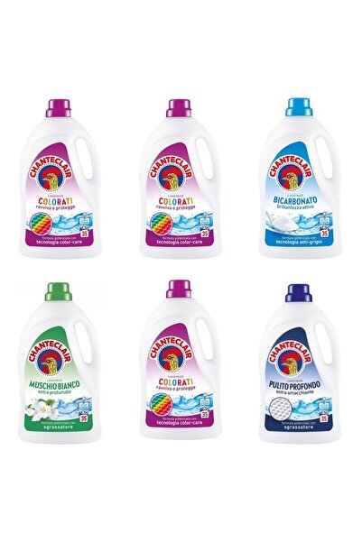 Chanteclair Set 6 Chanteclair: 3x Detergent Color, 1x Detergent Bicarbonat, 1...