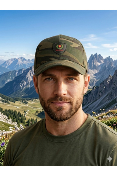 HeviStor Ανδρικό καπέλο καμουφλάζ με ρυθμιζόμενο velcro στο πίσω μέρος, κατάλ...