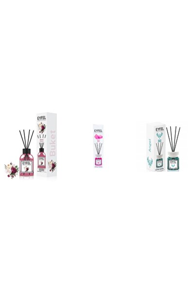Eyfel Set 3 Eyfel: 1x Bouquet, 1x Bubble gum, 1x Angel