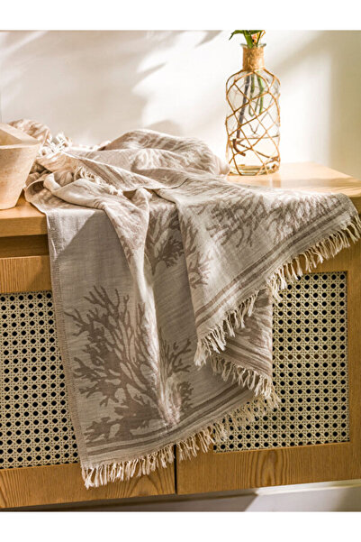 LC Waikiki Sparkling Choices Embroidered Peshtamal Towel 90X165 cm from Shini...
