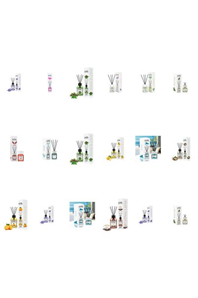 Eyfel Set 18 Eyfel: 3x Lavanda, 1x Bubble gum, 2x Pin si menta, 1x Orhidee, 1...