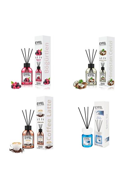 Eyfel Set 4 Eyfel: 1x Fructe de padure, 1x Nuca de cocos, 1x Cafea, 1x Cool w...