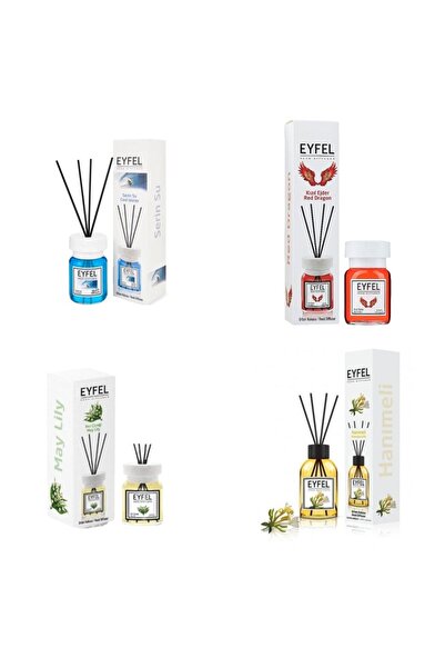 Eyfel Set 4 Eyfel: 1x Cool water, 1x Red dragon, 1x Lacramioare, 1x Mana maic...