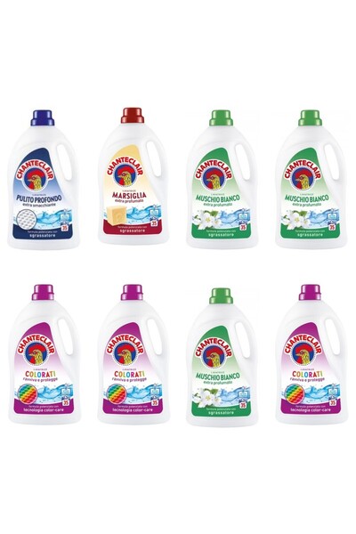 Chanteclair Set 8 Chanteclair: 1x Deep Cleanser, 1x Marseille Cleanser, 3x Wh...
