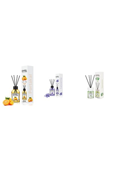 Eyfel Set 3 Eyfel: 1x Portocala, 1x Lavanda, 1x Iasomie
