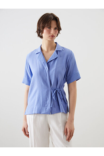 LC Waikiki Nevavm Textured Women's Shirt with a Difference