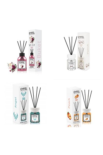 Eyfel Set 4 Eyfel: 1x Bouquet, 1x Bumbac, 1x Angel, 1x Piersica