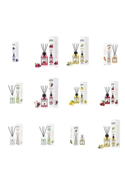 Eyfel Set 12 Eyfel: 1x Zambile, 1x Fructe de padure, 2x Mana maicii domnului,...