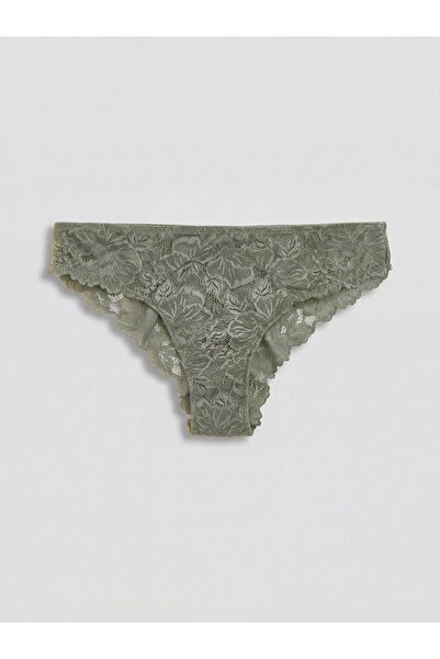 LC Waikiki Rmz Gi̇yi̇m Farkiyla Lace Brazilian Panties