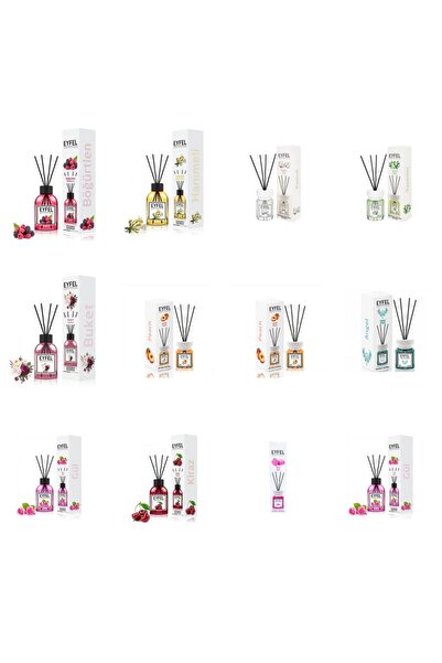 Eyfel Set 12 Eyfel: 1x Fructe de padure, 1x Mana maicii domnului, 1x Bumbac, ...